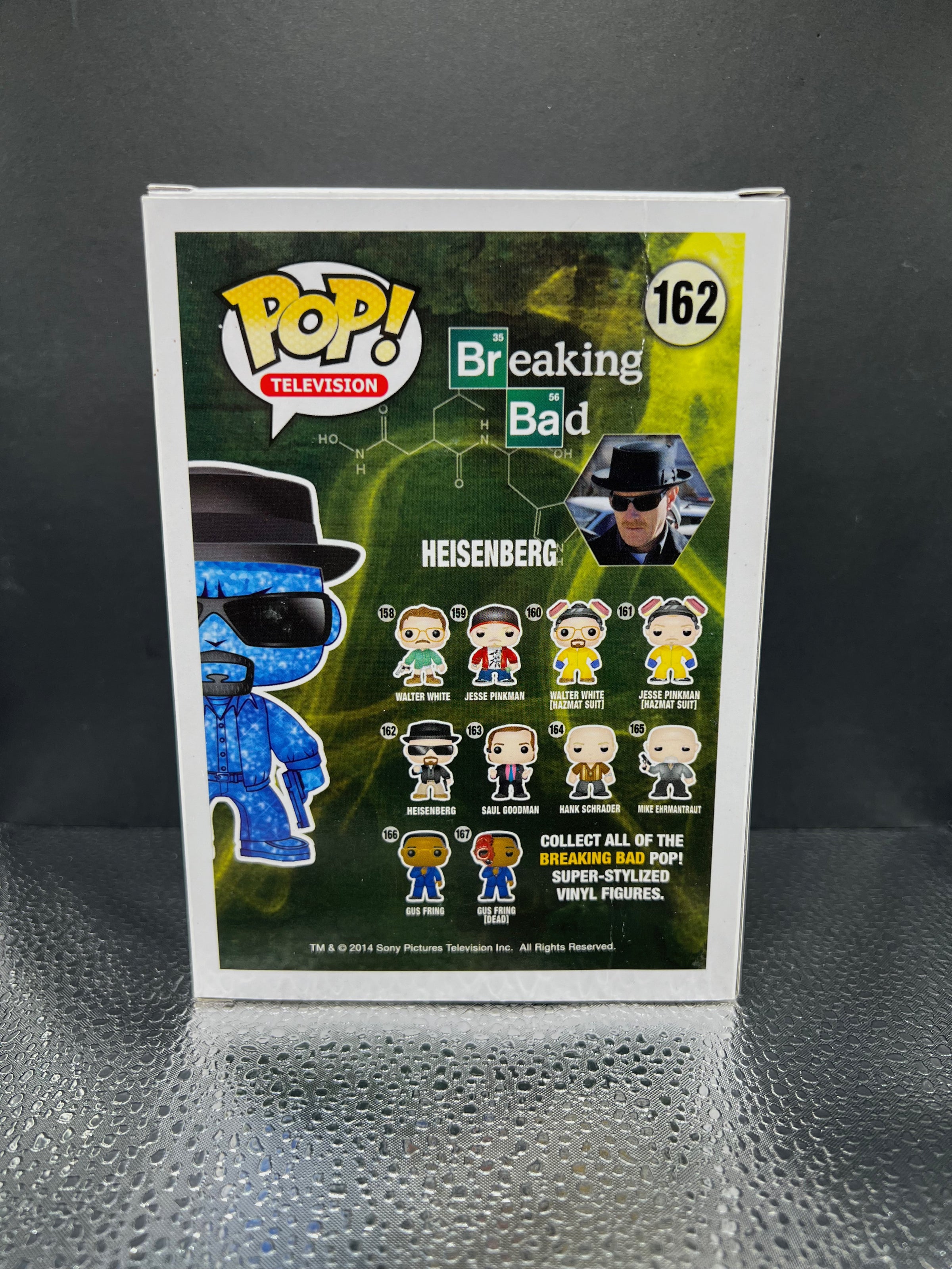 Funko Pop Vinyl Breaking Bad Crystal Heisenberg 2015 SDCC  display picture 1
