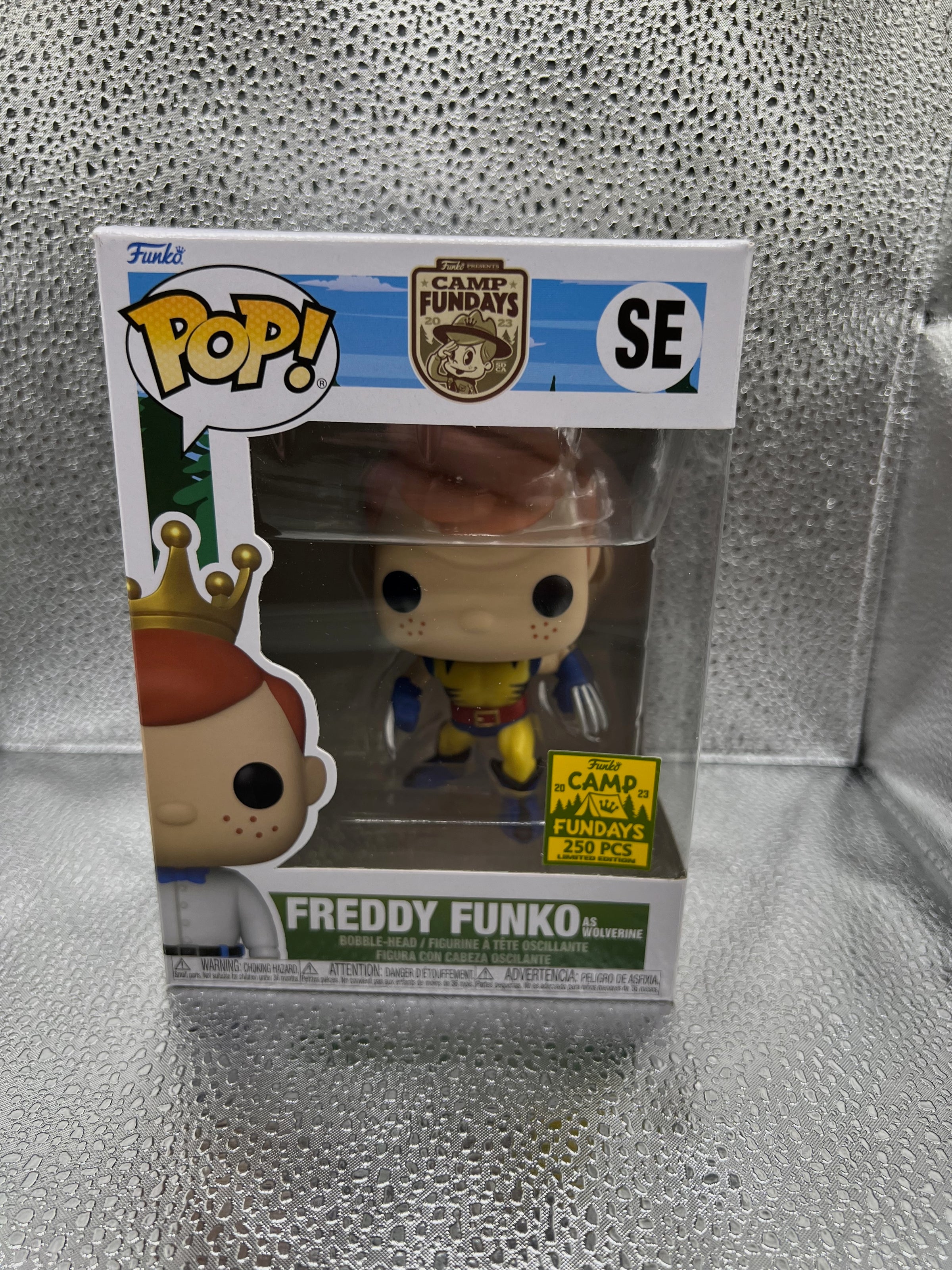 Funko Pop! Camp Fundays: Freddy Funko as Wolverine SDCC LE 250 pcs