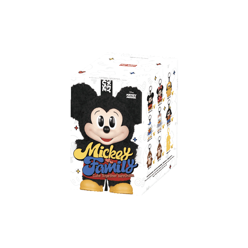 Mickey Family Cute Together Keychain Series Figures | DMNpops