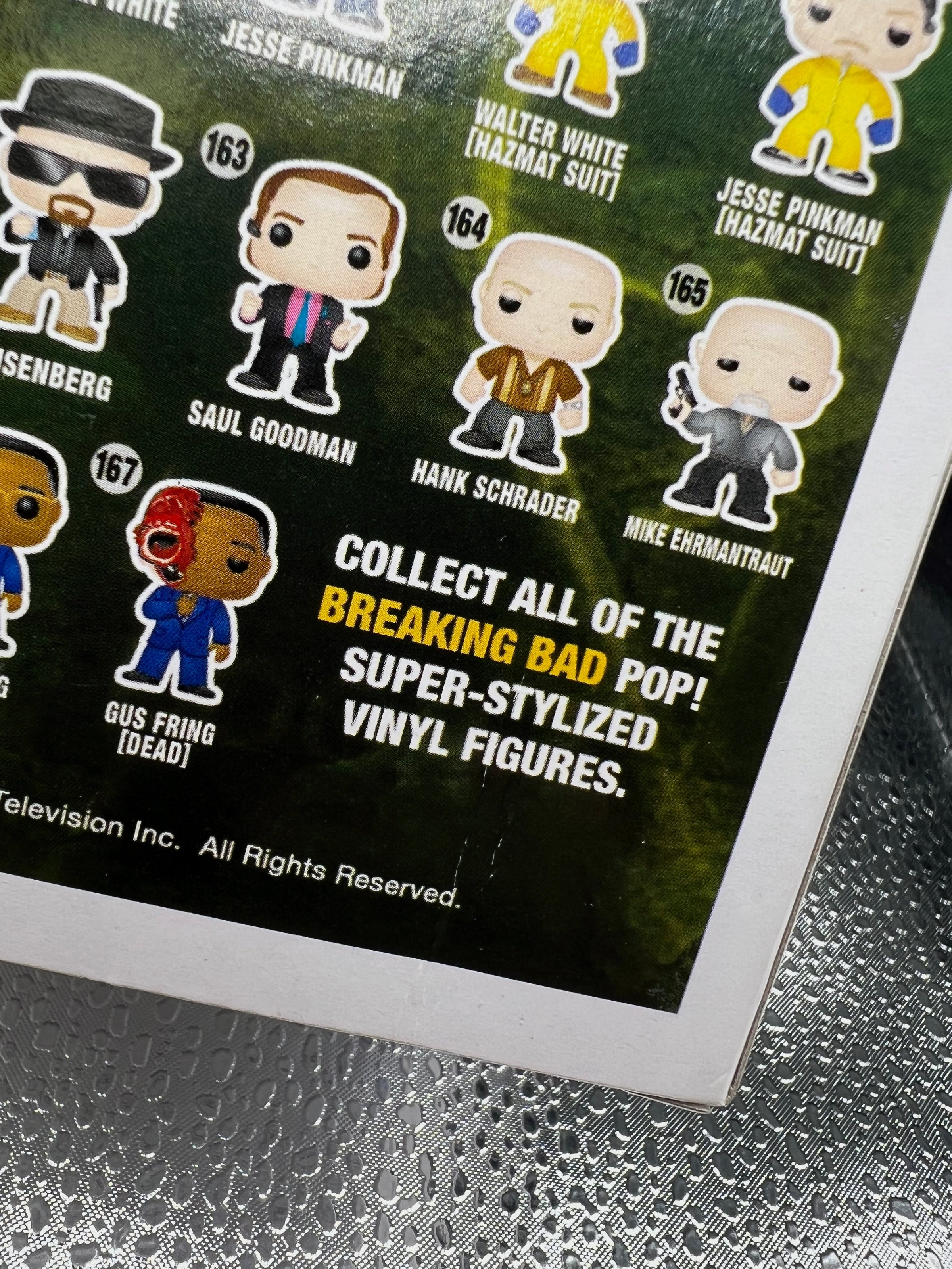 Funko Pop Vinyl Breaking Bad Crystal Heisenberg 2015 SDCC  display picture 1